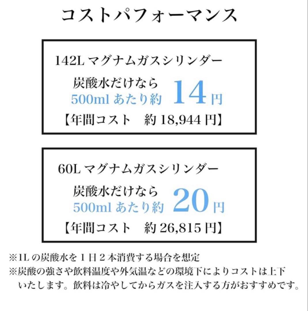 drinkmate 炭酸水メーカー　マグナム142L ホワイト