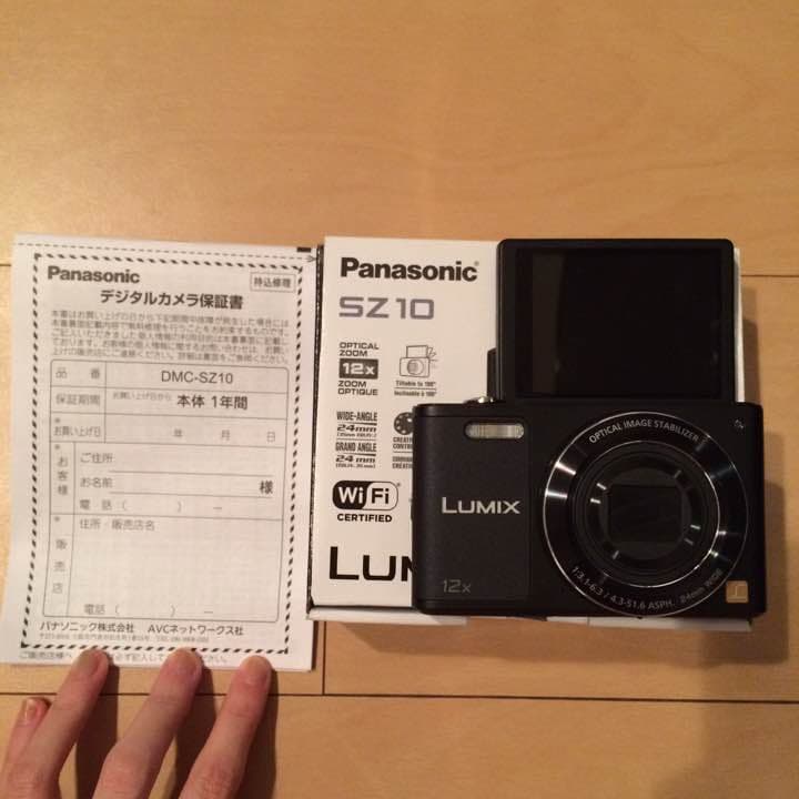 Panasonic LUMIX デジカメ DMC-SZ10