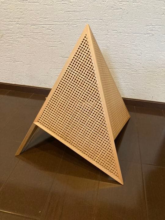 【美品】照明　床置き型　木のあかり　（値引き対応可）