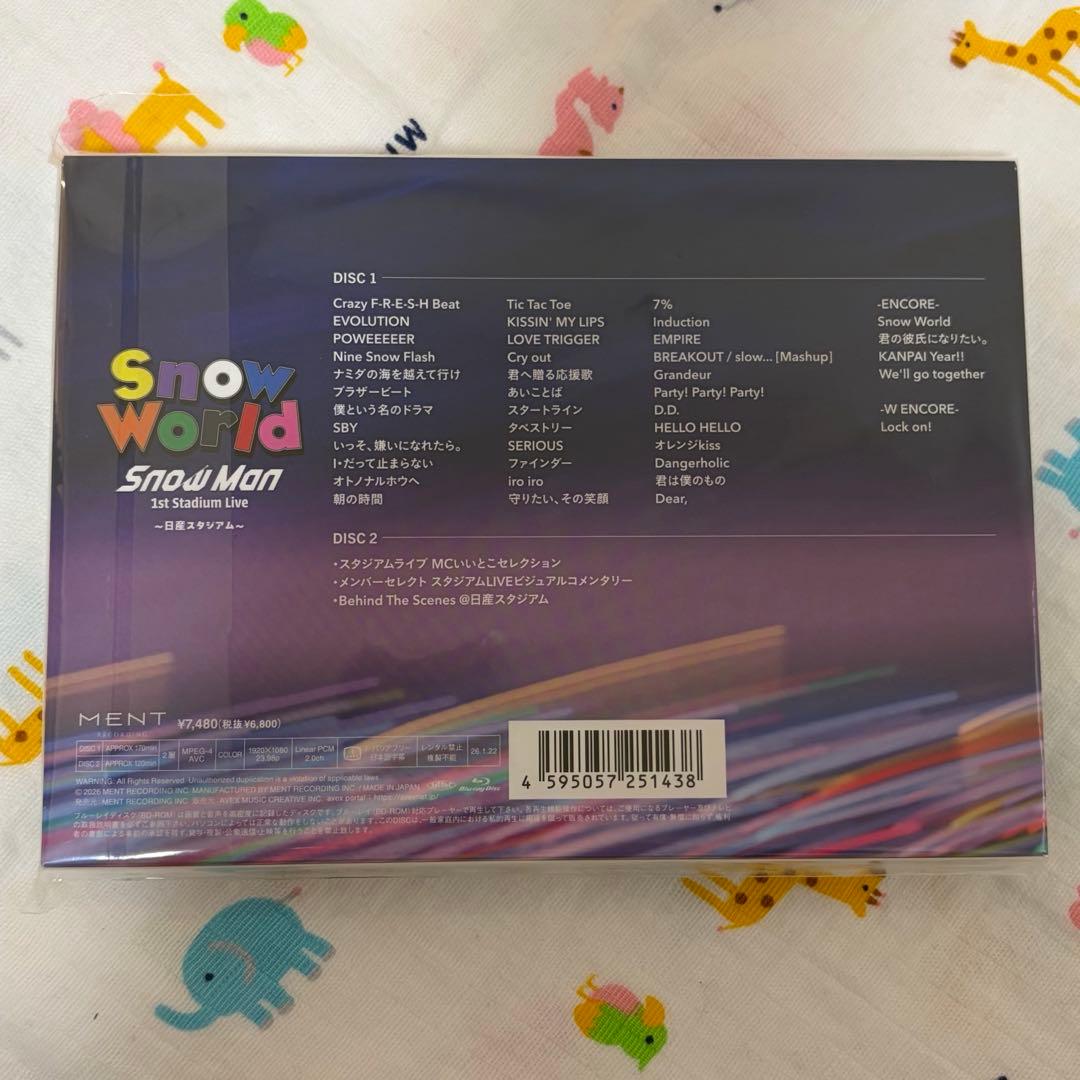 ［新品未開封］Man  World Blu-ray