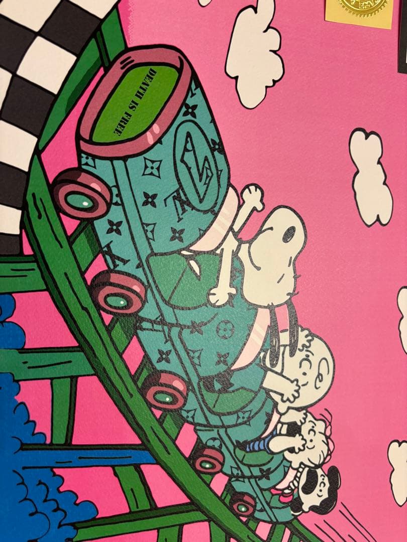 【新品】DEATH NYC 「SNOOPYと仲間達(ジェットコースター)