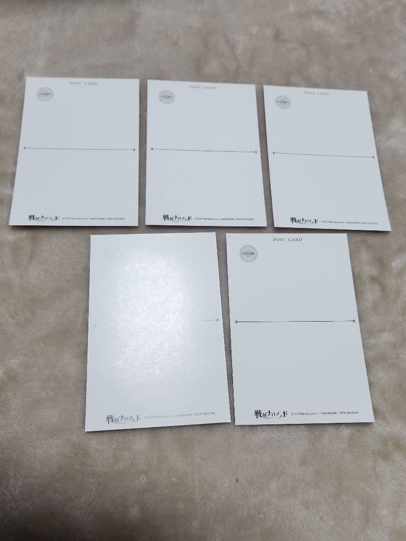 ル*キ様 戦刻ナイトブラッド 織田軍 ポストカード