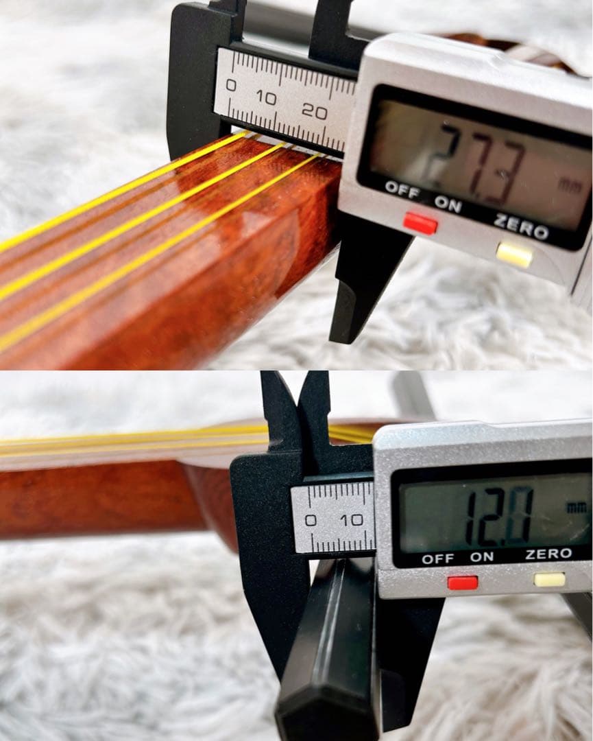 【良品】長唄三味線　細棹　花梨　正寸　丸打胴　撥付き