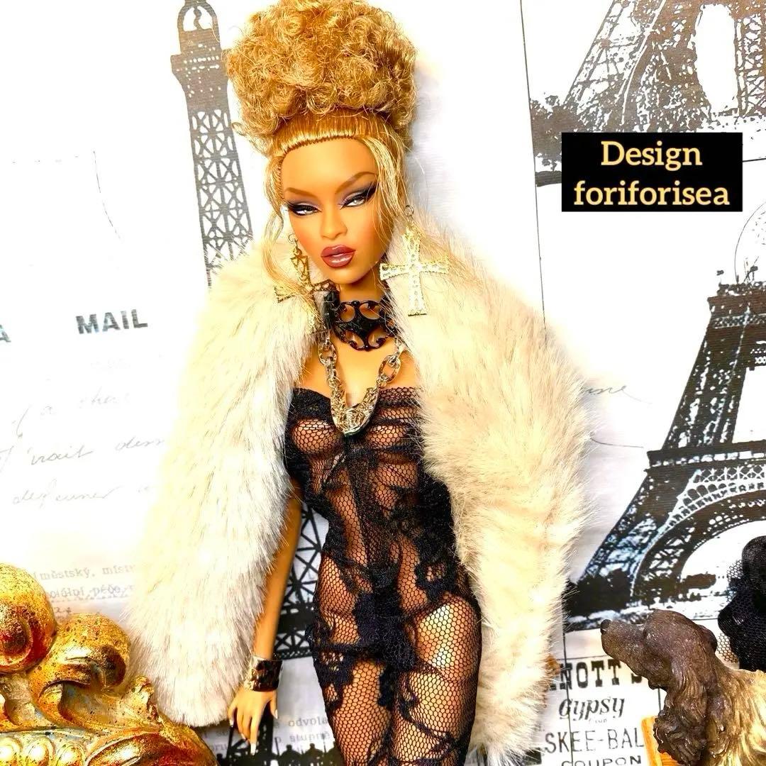 BLACK High see-through all-in-one★☆アクセ☆★