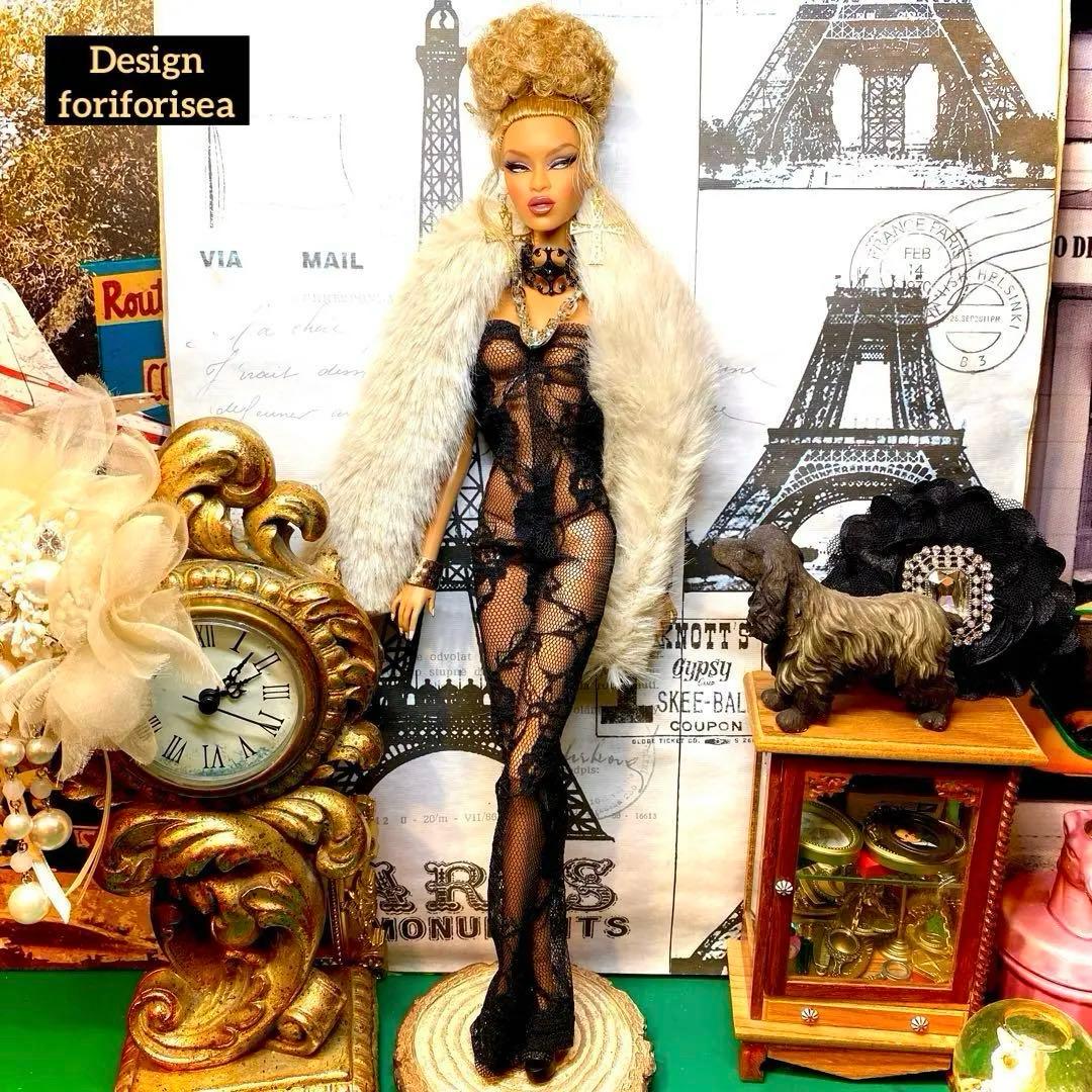 BLACK High see-through all-in-one★☆アクセ☆★