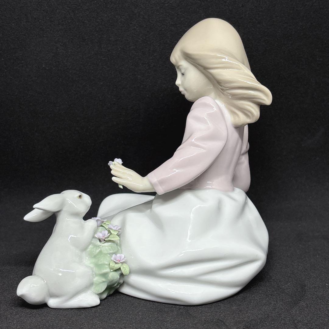LLADRO リヤドロ うさぎと仲良し 6931 置物 インテリア 廃盤