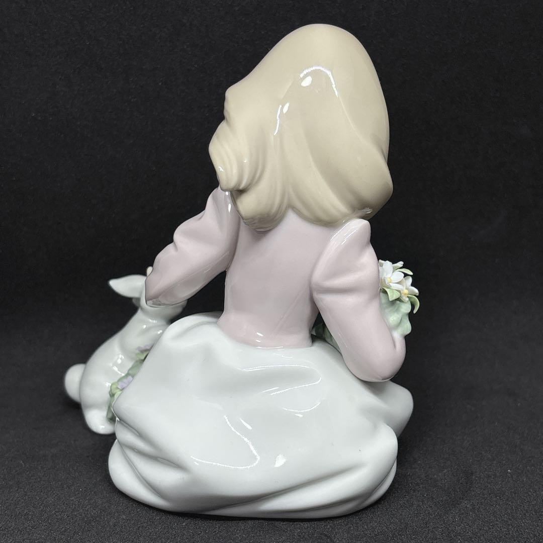 LLADRO リヤドロ うさぎと仲良し 6931 置物 インテリア 廃盤