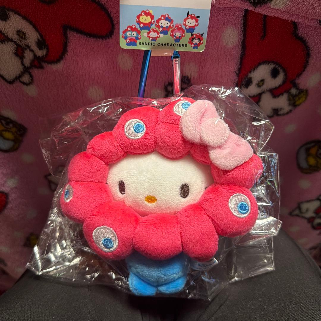 サンリオ　ミャクミャク　カナビラ付き