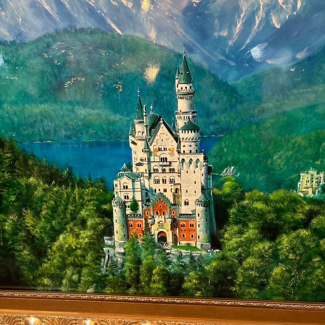 絵画　ノイシユヴァンシュタイン城