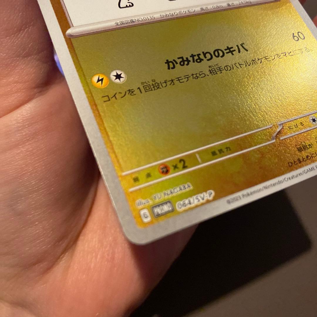 ♡ポケモン♡ YU NAGABA × ポケモンPROMO イーブイ＆サンダース