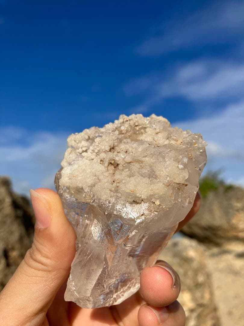 【レア!】ヒマラヤ水晶　カテドラル　セルフヒールド