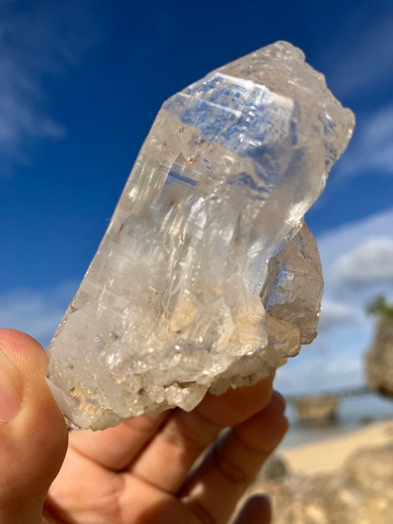 【レア!】ヒマラヤ水晶　カテドラル　セルフヒールド