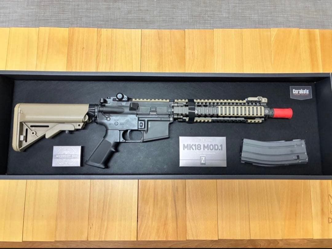 【試しのみ】東京マルイ MK18 MOD.1 ガスブロ ガスガン マシンガン