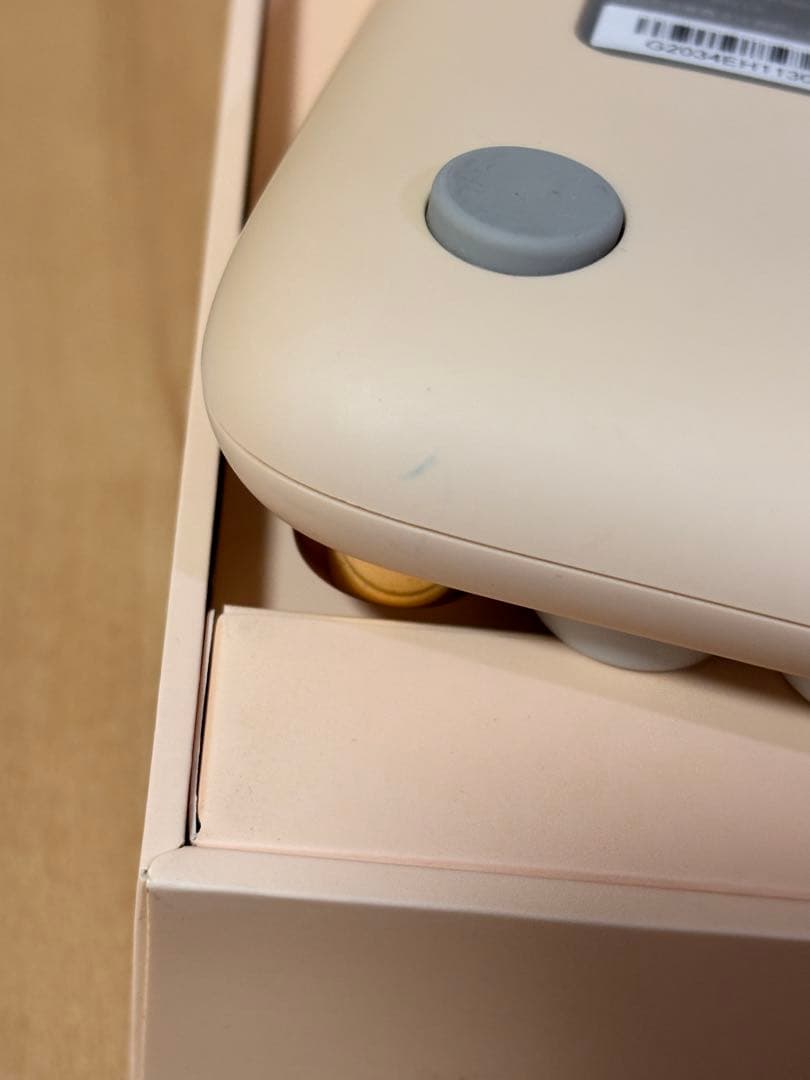 【中古】Lofree Fun 2m² テンキー レトロ電卓　ミルクティー色