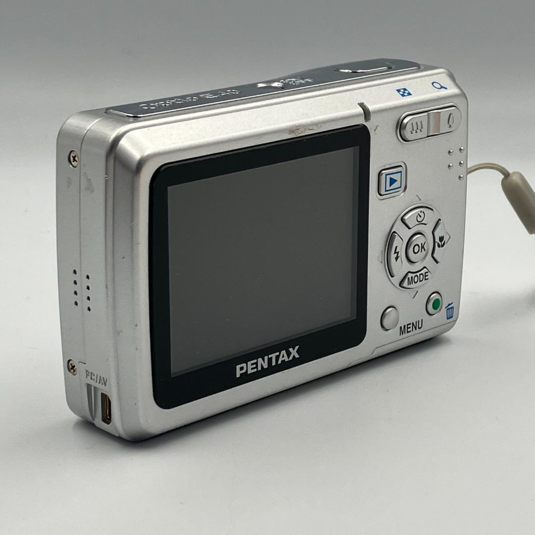 ⭐️オールドコンデジ⭐️PENTAX Optio E40 シルバー