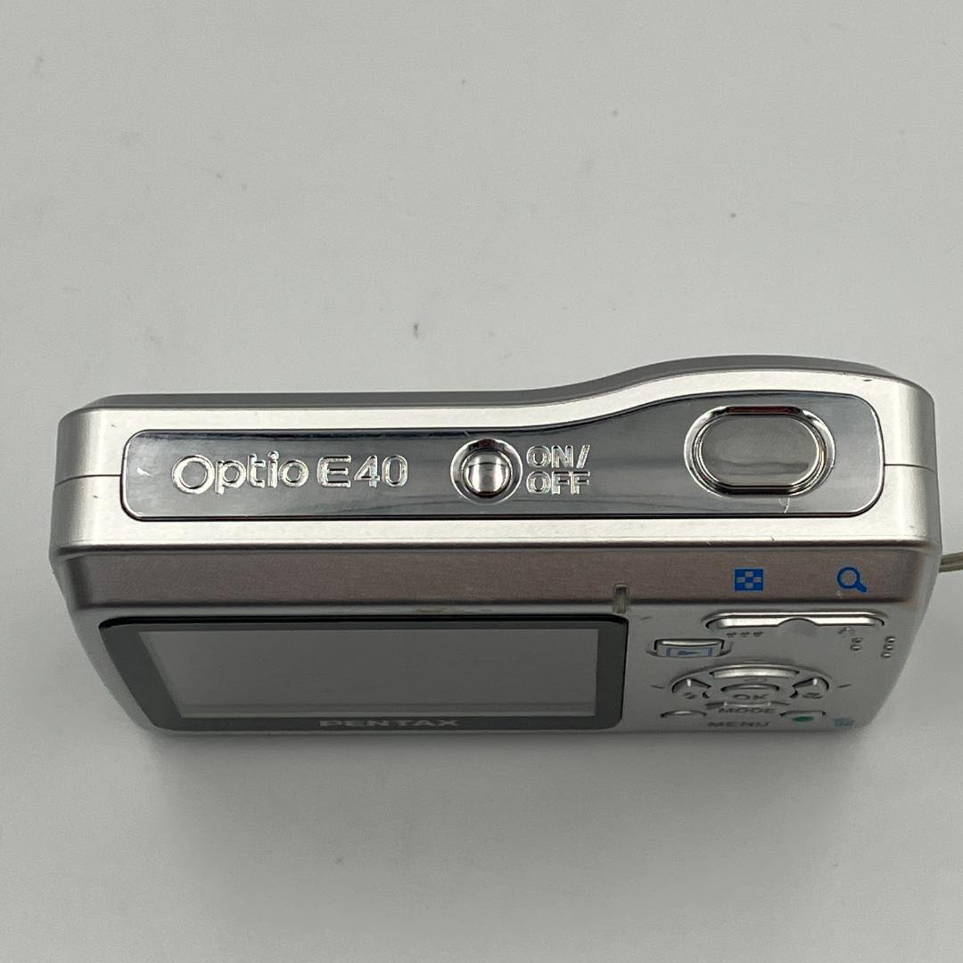 ⭐️オールドコンデジ⭐️PENTAX Optio E40 シルバー