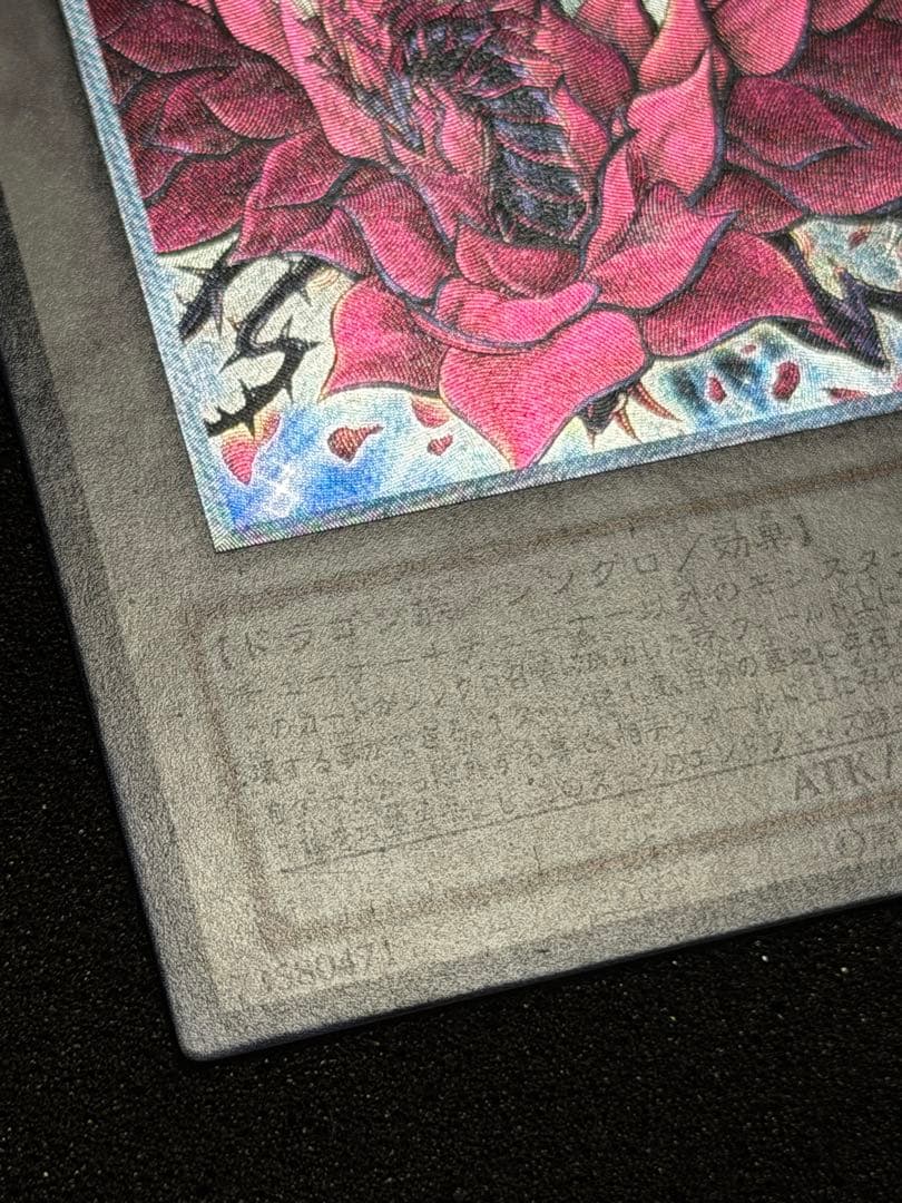 ブラック・ローズ・ドラゴン レリーフ