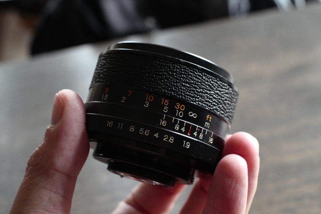 YASHICA AUTO YASHINON-DS 50mm f1.9（M42）