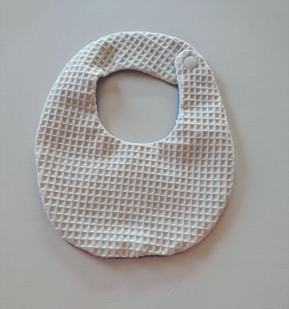 アイヌ刺繍 藍染めスタイ ９まいめ