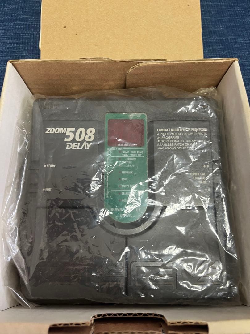 ZOOM 508 DELAY ギターエフェクター ディレイ
