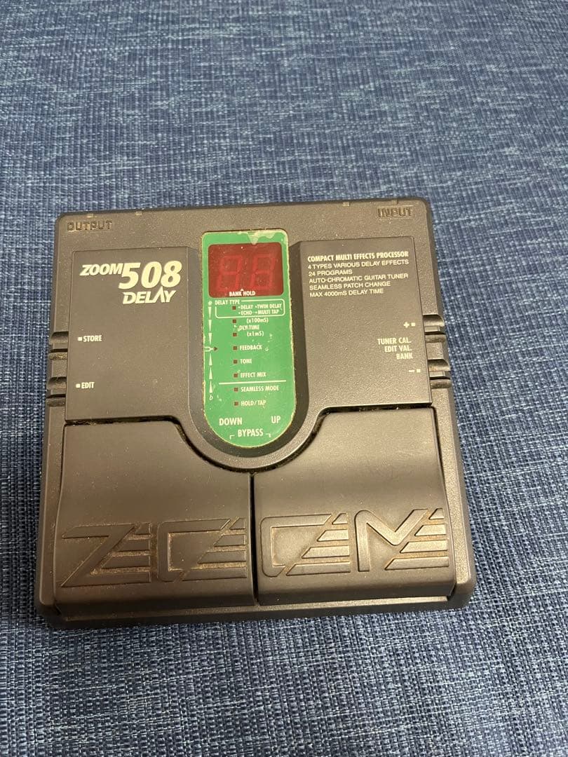 ZOOM 508 DELAY ギターエフェクター ディレイ