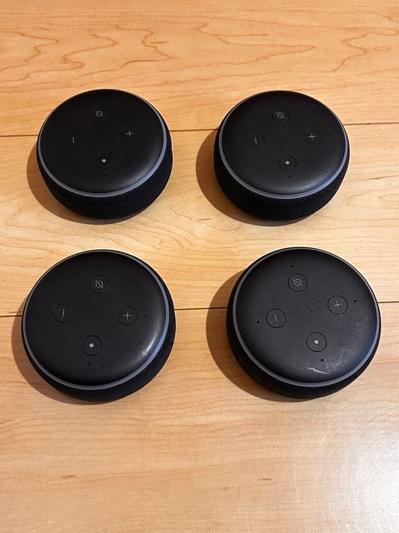 Amazon eco dot 4台セット