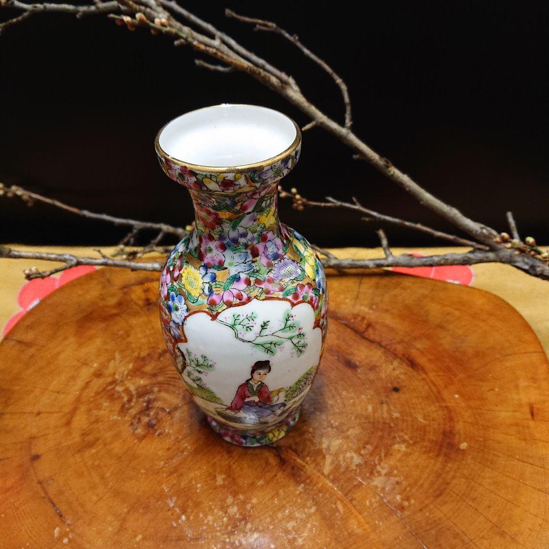 大清乾隆年製、ミニ花瓶、飾り