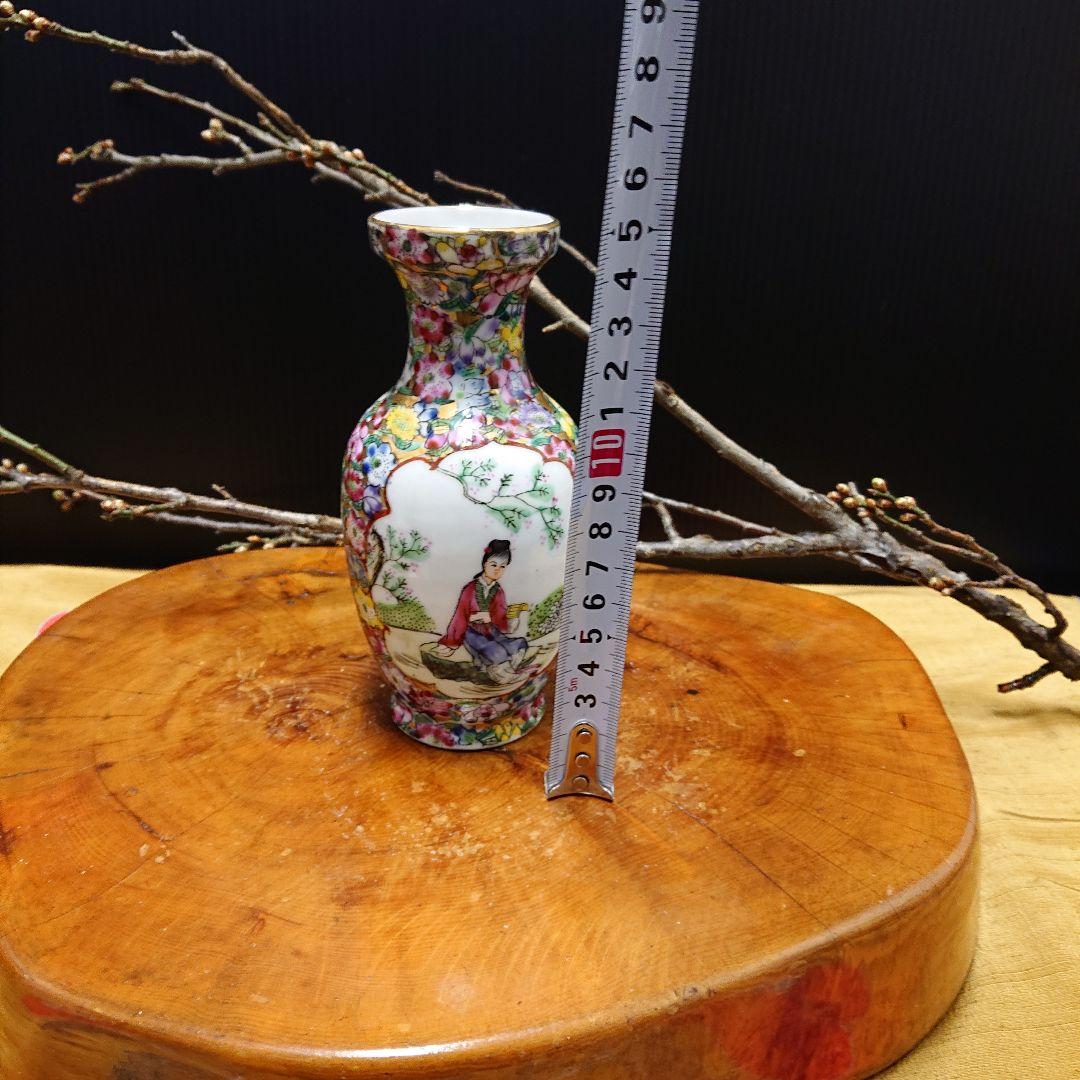 大清乾隆年製、ミニ花瓶、飾り