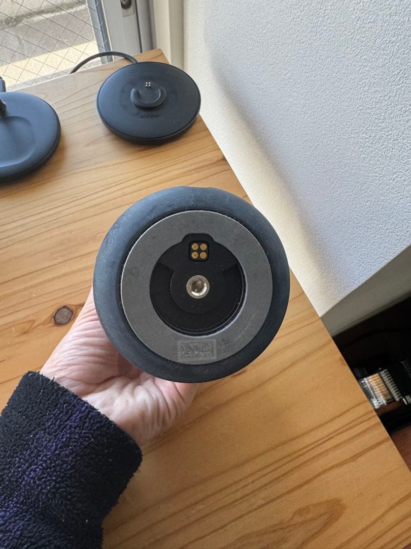 Bose ワイヤレススピーカー ブラック　置くだけ充電器付き