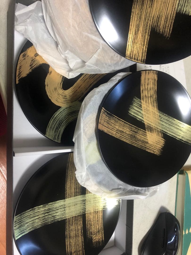 山田平安堂 彩龍 銘々皿 6枚組