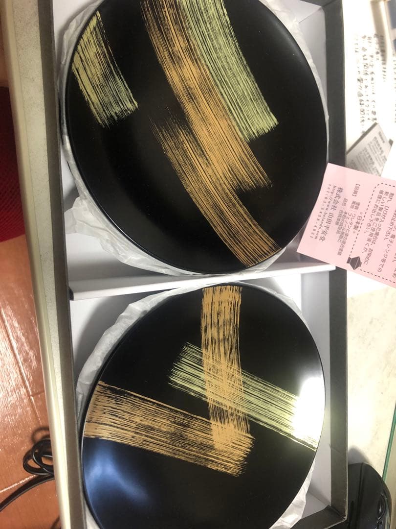 山田平安堂 彩龍 銘々皿 6枚組