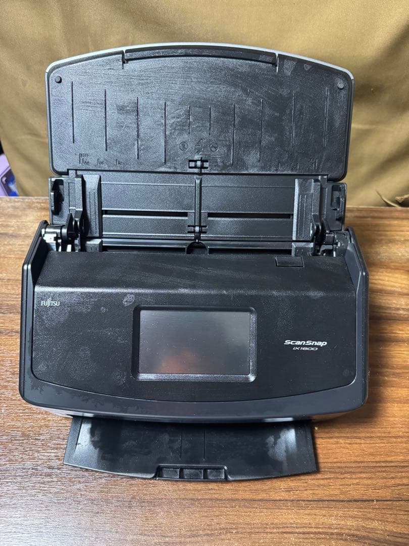 【極美品/スキャン522枚】ScanSnap iX1600 ブラック 動作確認済