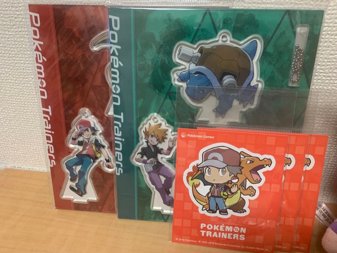 ポケモントレーナーズ　レッド、グリーンセット