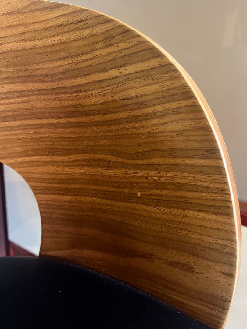 バーチェア　高さ調節可能　東京インテリア　アイアン　レザー　ウォールナット