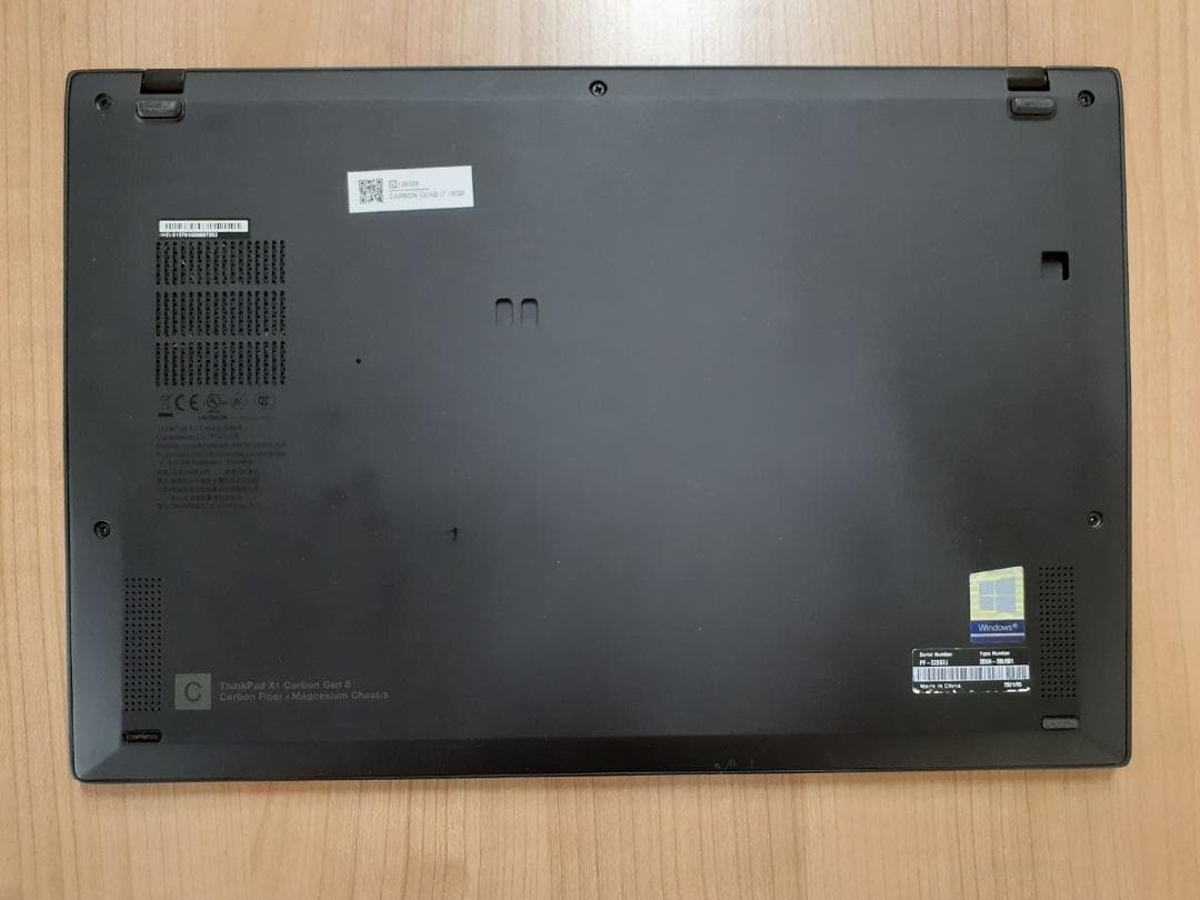 60L0320-04【完全ジャンク】ThinkPad X1Carbon Gen8