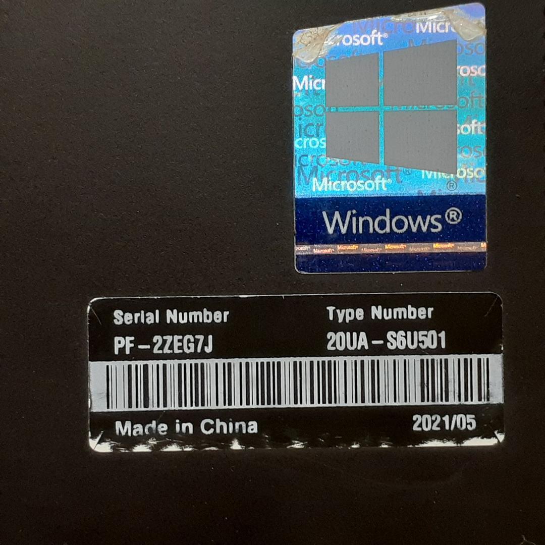 60L0320-04【完全ジャンク】ThinkPad X1Carbon Gen8