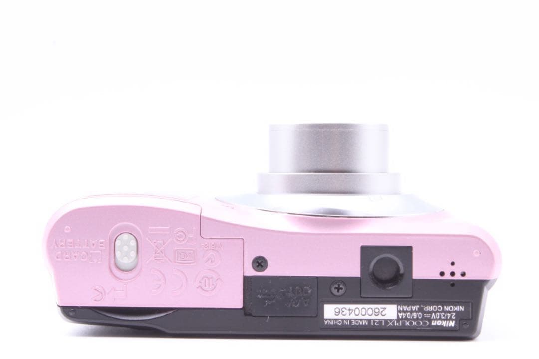 【極美品/液晶傷なし】Nikon COOLPIX L21 ピンク