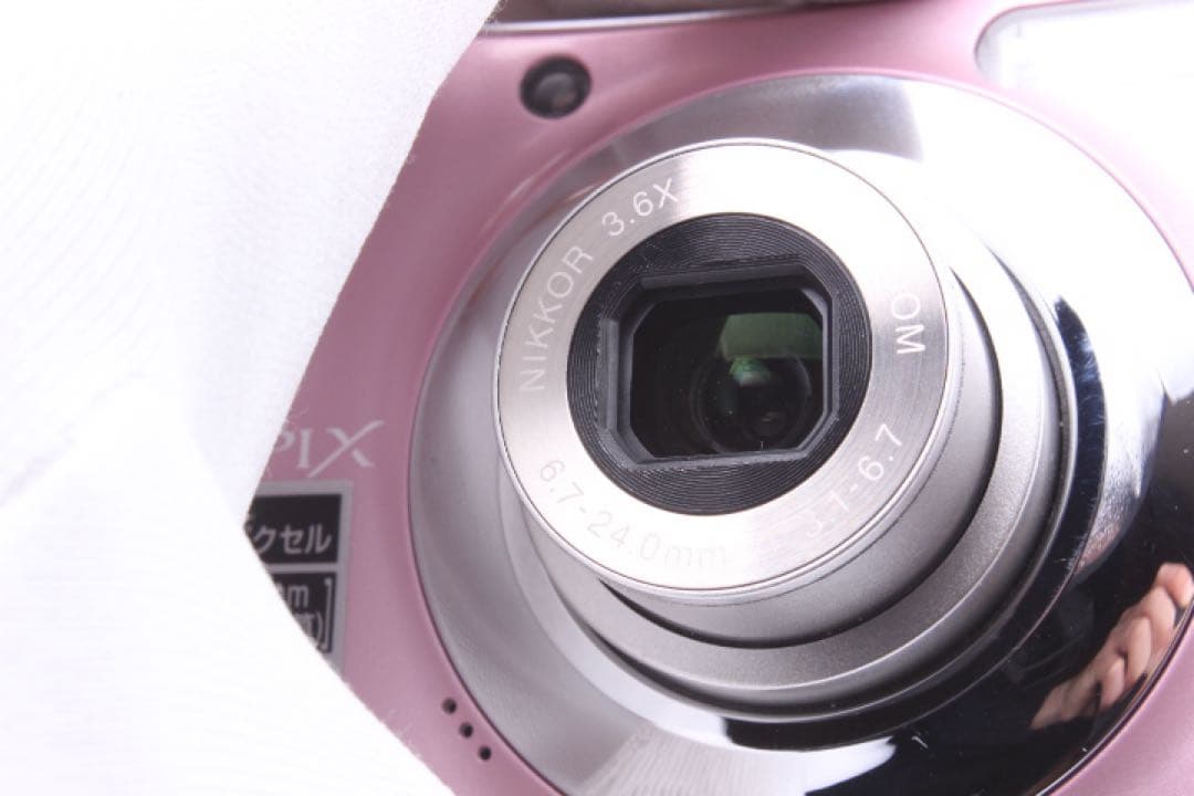 【極美品/液晶傷なし】Nikon COOLPIX L21 ピンク