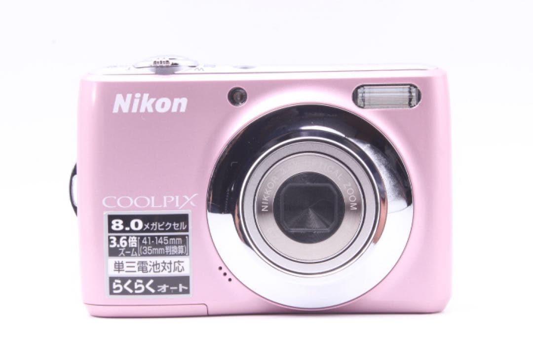【極美品/液晶傷なし】Nikon COOLPIX L21 ピンク