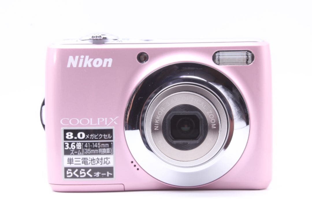 【極美品/液晶傷なし】Nikon COOLPIX L21 ピンク