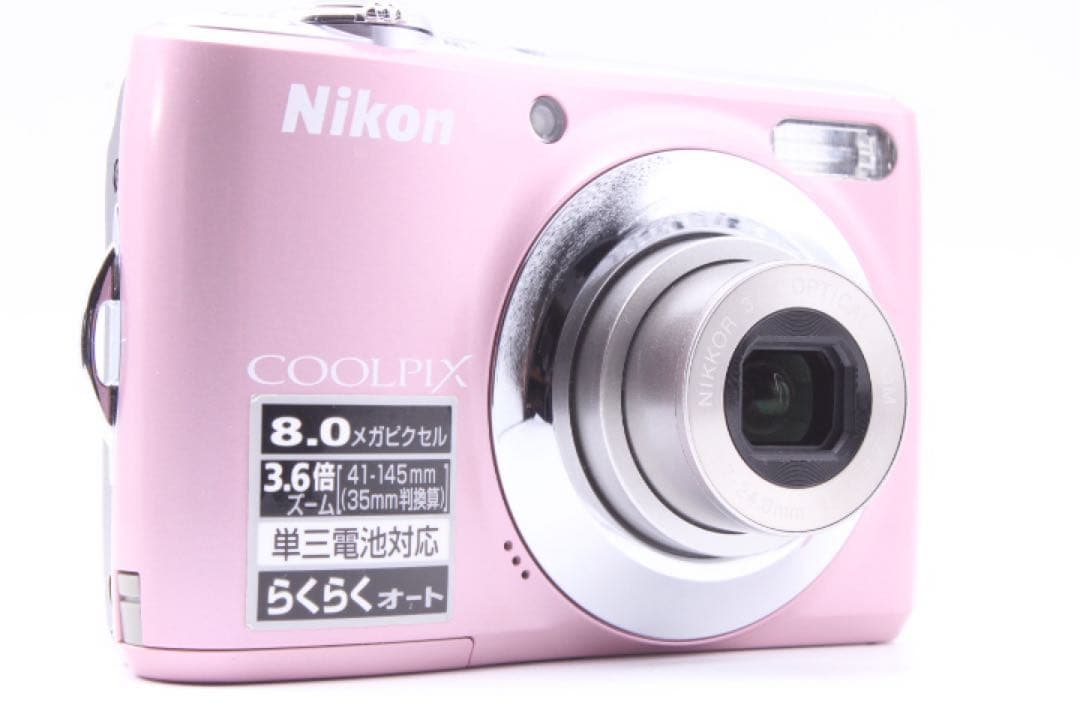 【極美品/液晶傷なし】Nikon COOLPIX L21 ピンク