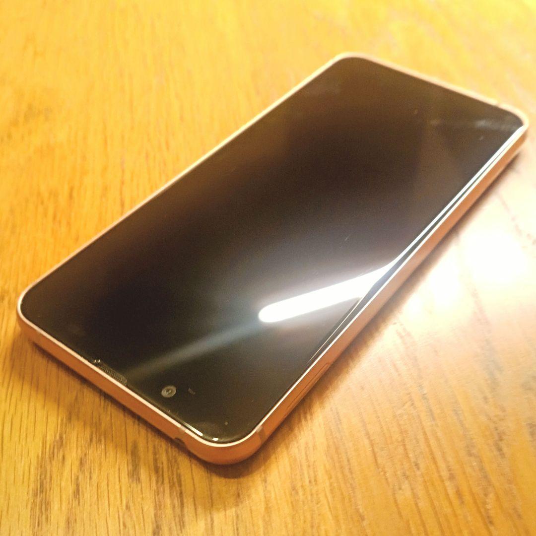 [美品]アクオス AQUOS sense3本体 アルミボディ 顔認証 指紋認証