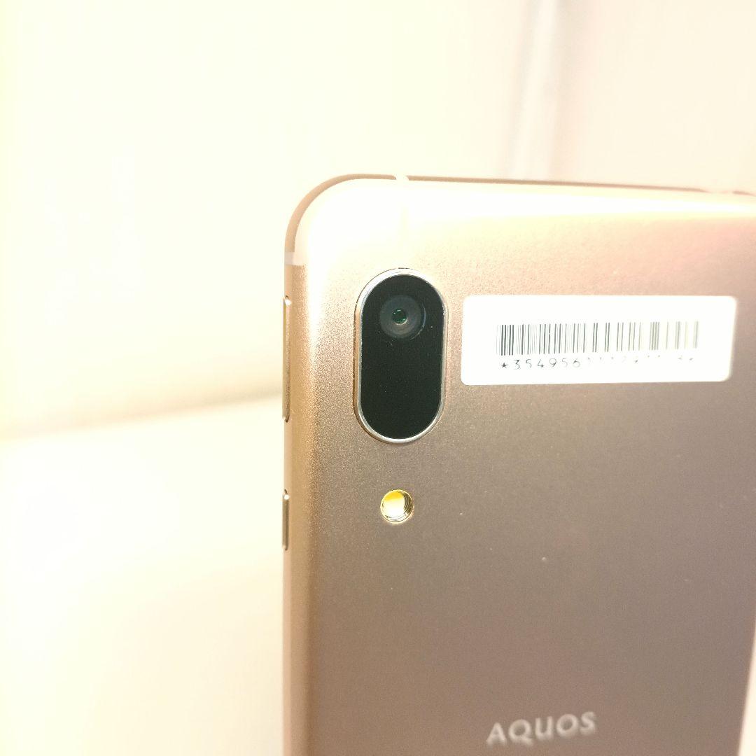 [美品]アクオス AQUOS sense3本体 アルミボディ 顔認証 指紋認証