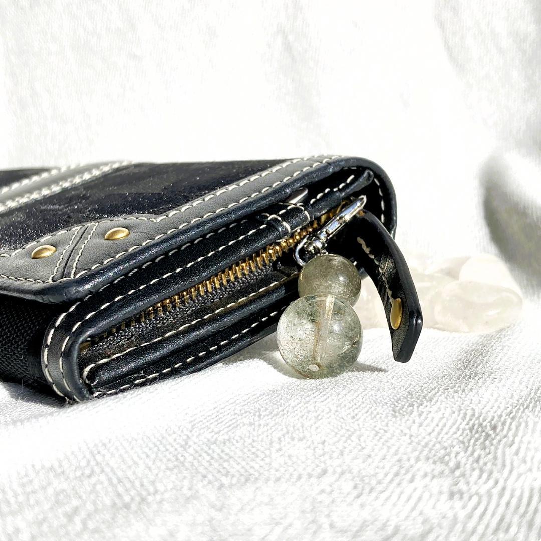 【運気を上げたい！】ひょうたん型 グリーンファントム バックチャーム