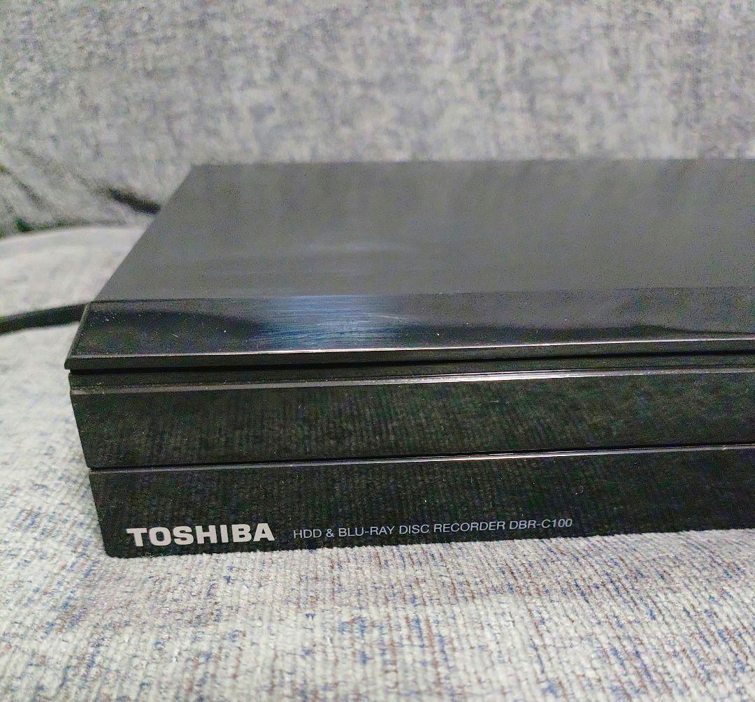 東芝　ブルーレイレコーダー　DBR-C100　レグザ