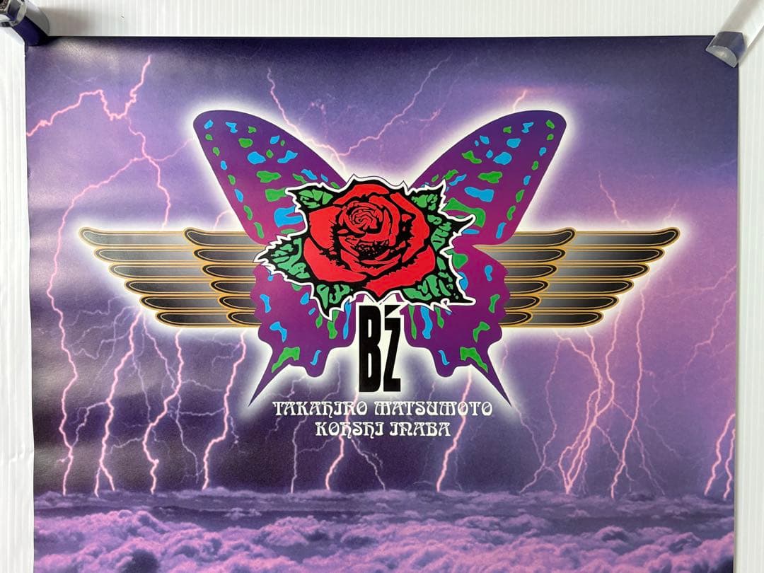 B'z LIVE GYM Pleasure'92 TIME B2 ポスター 2枚