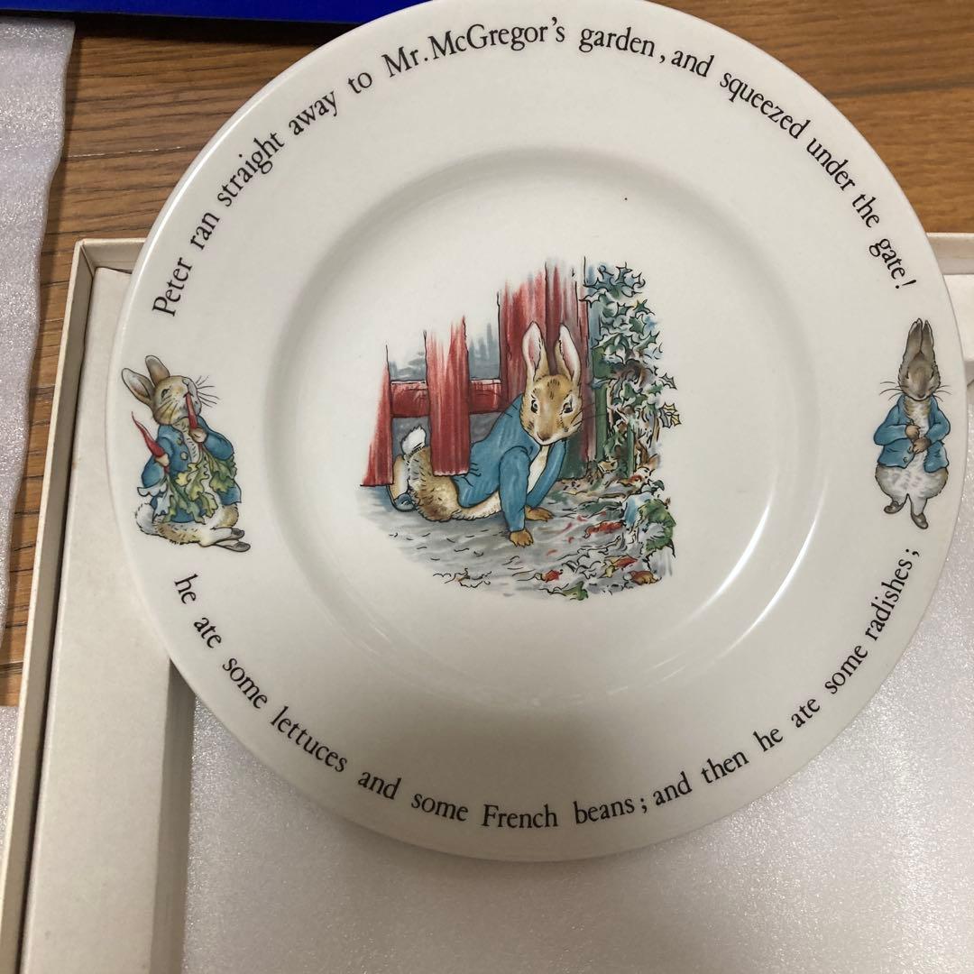 ピーターラビット ビンテージ　セット 皿　3 枚　未使用