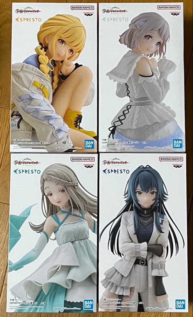 学園アイドルマスター　プライズフィギュア4点セット