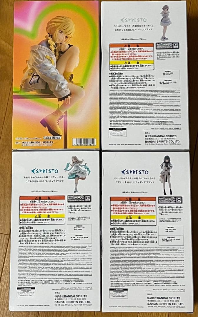 学園アイドルマスター　プライズフィギュア4点セット