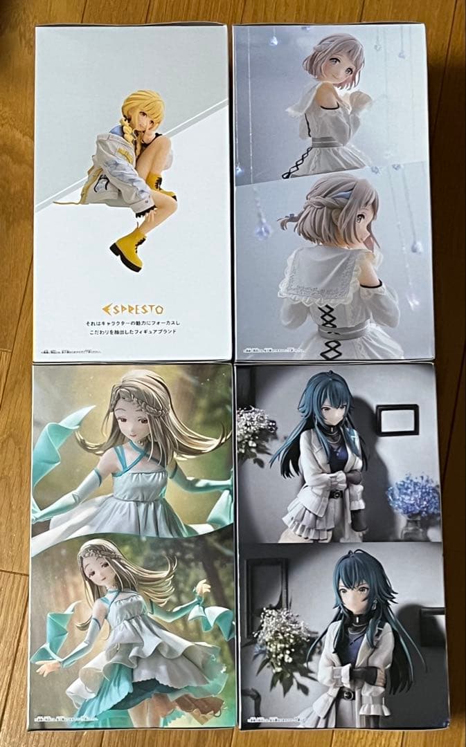 学園アイドルマスター　プライズフィギュア4点セット
